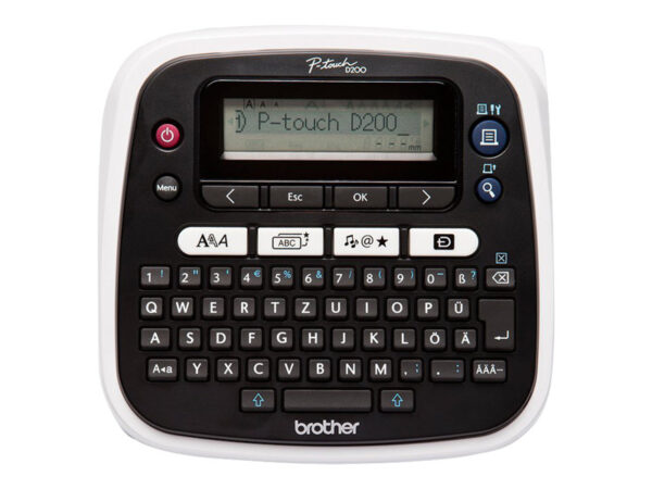 BROTHER P-touch D200BW Beschriftungsgeraet – Bild 2