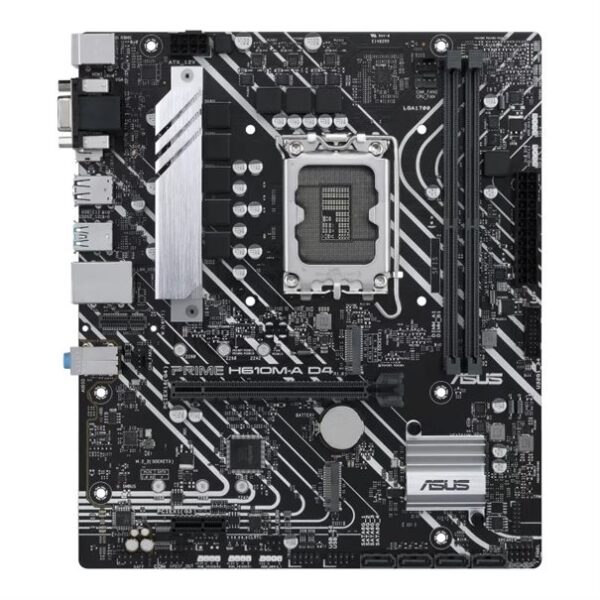 ASUS PRIME H610M-A D4-CSM S1700/DDR4/DP-HDMI-VGA/2xM.2/µATX – Bild 4