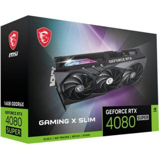 MSI VGA 16GB RTX4080 SUPER 16G GAMING X SLIM 3xDP/HDMI GeForce RTX 4080 SUPER 16G GAMING X SLIM