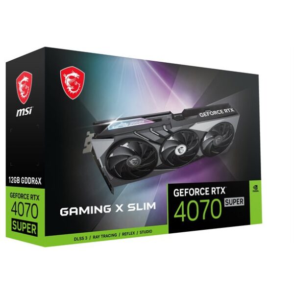 MSI VGA 12GB RTX4070 SUPER GAMING X SLIM – Bild 7