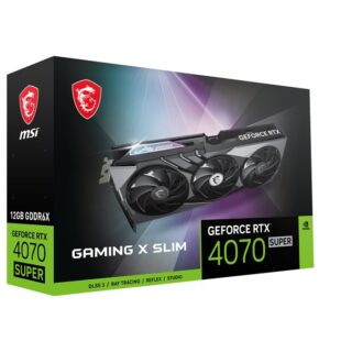 MSI VGA 12GB RTX4070 SUPER GAMING X SLIM