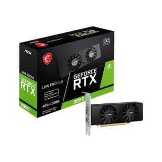 MSI VGA 6GB RTX3050 LP 6G OC GeForce RTX 3050 LP 6G OC