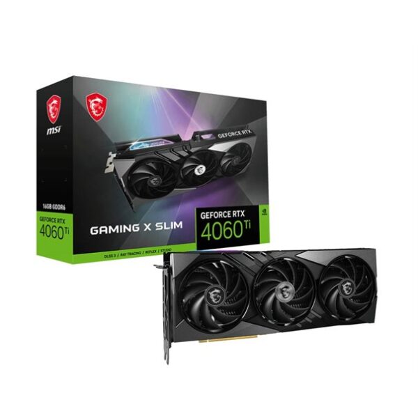 MSI VGA 16GB RTX4060TI GAMING X SLIM