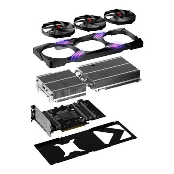 PNY 16GB RTX4080 SUPER XLR8 GAMING VERTO – Bild 3