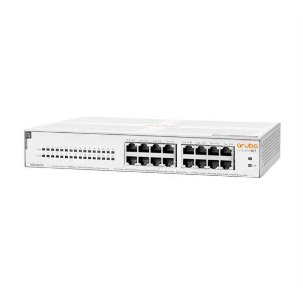 HPE Aruba Switch 1430 16G PoE 124W R8R48A Aruba Instant On – Bild 3