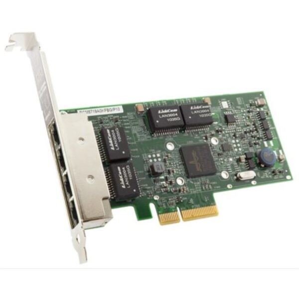 BC 1 GbE 4-port Server Adapter NetXtreme BCM5719-4P (4xRJ45) bulk PCIe 2.0 x4 incl.