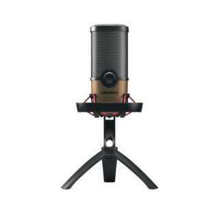 CHERRY Streaming UM 9.0 PRO RGB Microphone black/copper USB-Mikrofon für Streaming und Gaming